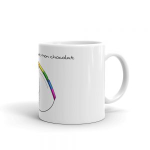 Mug « cure-dent grognon » (chocolat)