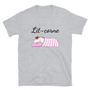 T-shirt « Lit-corne »