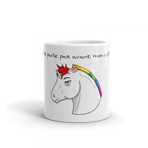 Mug « cure-dent grognon » (café)