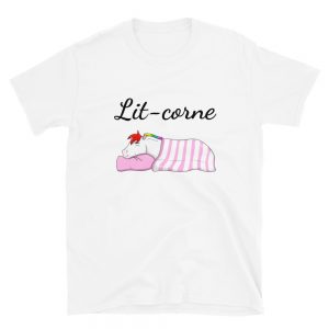 T-shirt « Lit-corne »