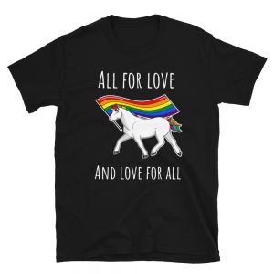 T-shirt "All for love and love for all"